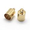 Brass Cord Ends KK-D219-11x6-G-1