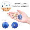 Dyed & Heated Natural Blue Aventurine Beads Strands G-AR0001-54-2
