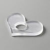 Transparent Acrylic Thumb Bookmark OFST-WH0002-14B-2