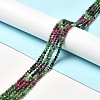 Natural Ruby in Zoisite Beads Strands G-I341-13A-2