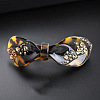 Bowknot Acrylic Hair Barrettes PW-WG89020-03-1
