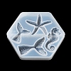 Sea Animal Ornament DIY Silicone Molds DIY-P078-03B-3
