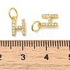 Brass Micro Pave Cubic Zirconia Pendants KK-M273-02G-H-3