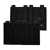 Oxford Cloth Tactical Adhesive Hook and Loop Panels AJEW-WH0816-483C-1