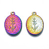 Ion Plating(IP) 304 Stainless Steel Pendants STAS-S119-119-2