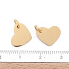 201 Stainless Steel Stamping Blank Tag Charms STAS-S105-T618-2-4