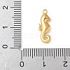 304 Stainless Steel Pendants STAS-Q351-02G-D-3