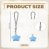 2Pcs Agate Mobile Straps HJEW-LP0001-46A-2
