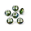 Transparent Glass European Beads GPDL-N004-D14mm-A11-1