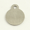 201 Stainless Steel Flat Round Stamping Blank Tag Pendants STAS-R064-04-2