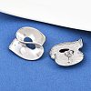 304 Stainless Steel Nuggets Stud Earrings EJEW-K268-75P-2