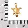 304 Stainless Steel & ABS Plastic Pearl Pendants STAS-G369-04G-01-3