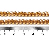 Electroplate Transparent Glass Beads Strands LS-EGLA-A035-T4mm-A04-4