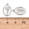 304 Stainless Steel Pendants STAS-I358-12P-04-3