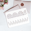 Plastic Drawing Painting Stencils Templates DIY-WH0396-0005-3