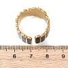 304 Stainless Steel Cuff Open Rings RJEW-H266-03B-G-5