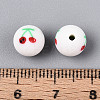 Fruits Theme Handmade Polymer Clay Beads CLAY-T022-04A-4