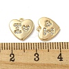 Brass Micro Pave Cubic Zirconia Pendants KK-H460-45G-3
