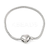 Brass  Micro Pave Cubic Zirconia Link Bracelets LS-BJEW-S158-17P-4
