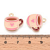 Alloy Enamel Pendants X-ENAM-T022-29-3