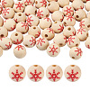 Natural Wooden Beads WOOD-TAC0010-02A-2