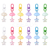 Cloud with Star Acrylic Pendant Decoraions HJEW-YW00184-01-2