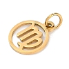 Ion Plating(IP) 304 Stainless Steel Charms STAS-R135-05G-12-2