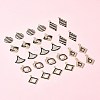 28Pcs 7 Styles Alloy Enamel Pendants FIND-FS0003-23-9