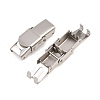 Tarnish Resistant 201 Stainless Steel Watch Band Clasps STAS-P221-22A-P-7