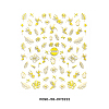 3D Metallic Star Sea Horse Bowknot Nail Decals Stickers MRMJ-R090-58-DP3222-2