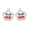 Alloy Crystal Rhinestone Pendants FIND-C087-04B-P-1
