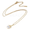 201 Stainless Steel Cable Chain Necklaces NJEW-P309-15A-G-2