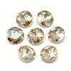 Pointed Back Glass Rhinestone Cabochons RGLA-T029-14mm-09-1