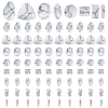 DIY Jewelry Making Finding Kits DIY-PH0030-09-1