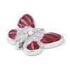 Rack Plating Alloy Enamel Pendants PALLOY-F018-22P-05-2