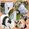 50Yards Polyester Lace Ribbons SRIB-PH0001-53A-5