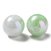 Two Tone Opaque Acrylic Beads SACR-P024-01A-W03-2