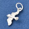 925 Sterling Silver Bird Charms STER-G043-04S-2