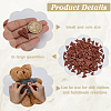 2 Sets 2-Hole Wood Buttons WOOD-FG0001-62-3