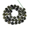 Natural Chinese Jade Beads Strands G-B153-A15-2