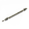 Men's Alloy Wheat Chain Bracelets BJEW-T014-09AB-2