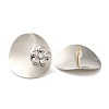 Rack Plating Brass Micro Pave Clear Cubic Zirconia Stud Earrings EJEW-B062-06B-PG-2