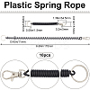 10Pcs Plastic Spring Rope for Mobile Phone Bag Accessories FIND-BBC0002-28-2