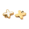 304 Stainless Steel Enamel Charms STAS-L022-292G-X-2