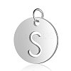 Non-Tarnish 304 Stainless Steel Charms A-STAS-S105-T514S-S-1
