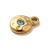 304 Stainless Steel Glass Pendants STAS-B074-02G-04-2