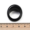 Natural Obsidian Finger Rings for Unisex RJEW-C128-01C-5