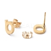 Ion Plating(IP) 304 Stainless Steel Stud Earrings STAS-Z028-A-21G-2