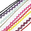 Polyester Wavy Fringe Trim Ribbon OCOR-XCP0002-35-1