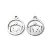 Non-Tarnish 304 Stainless Steel Charms STAS-Q303-08P-1